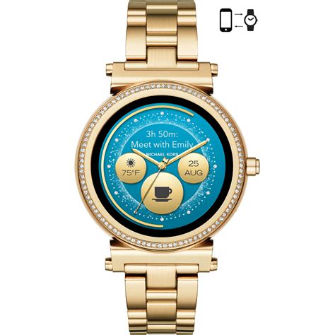 michael kors watch sofia compatible iphone|Michael Kors Access Sofie review: Stunning .